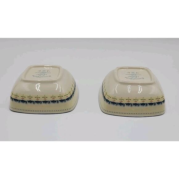 Lenox Provencal Garden Rounded Square Dipping Bowls, Set of 2 - Picture 3 of 11